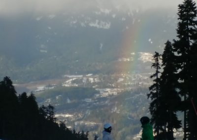 Whistler Winter Rainbow