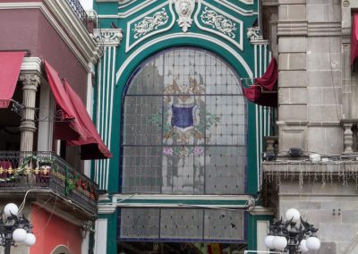 Puebla shopping arcade