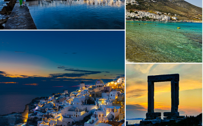 Kykladen-Inselhüpfen Santorini-Amorgos-Paros-Naxos