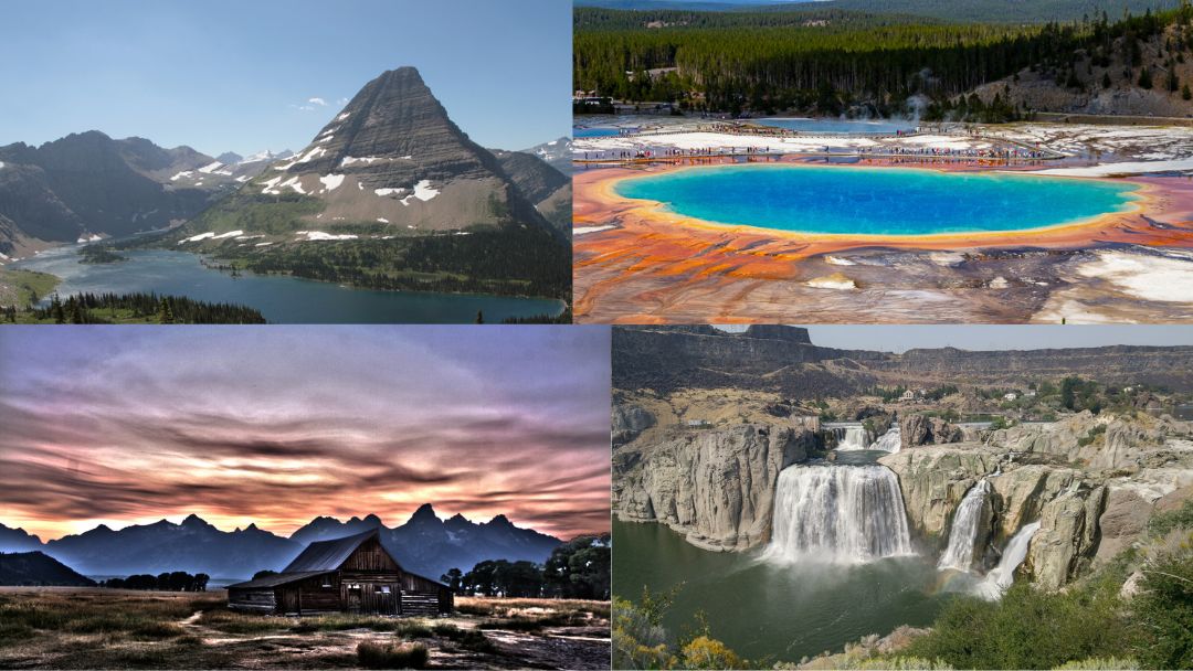 5-18 Tage Sommertrip: Glacier, Yellowstone, Teton & Idaho
